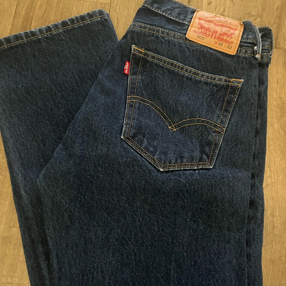 Levi's Blue Straight Jeans Classic Style